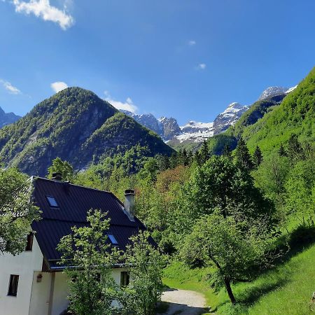 Apartment Pretner, Lepena Soča Exterior foto